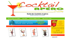 Desktop Screenshot of cocktail-apero.com